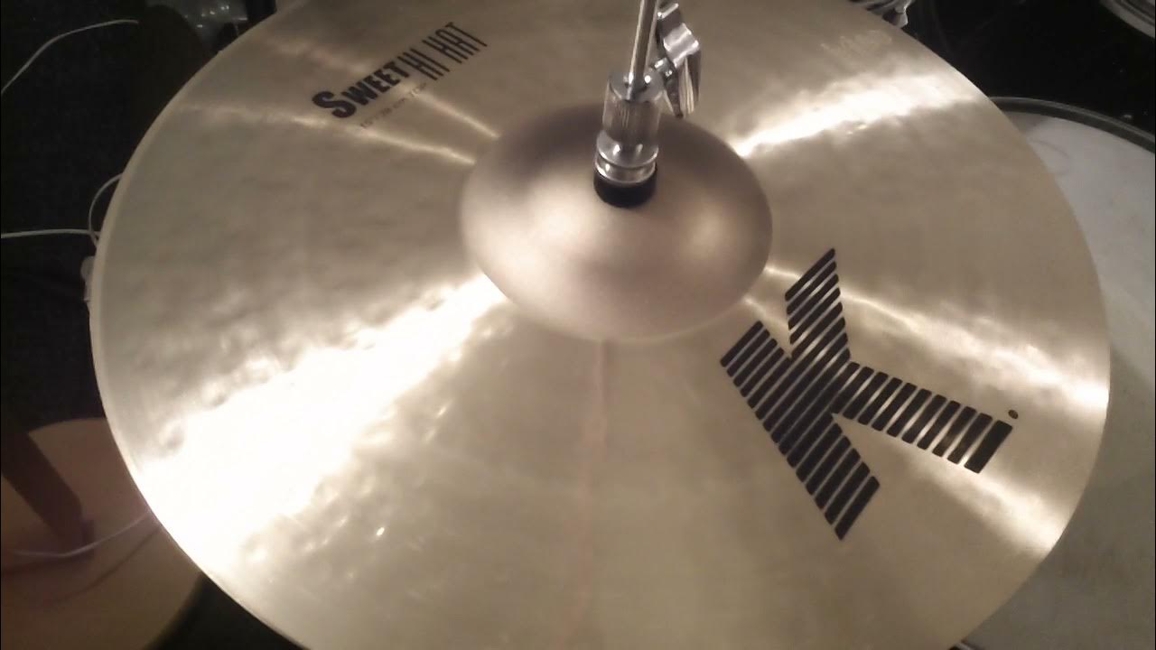 Zildjian 15 K Sweet hi hat YouTube