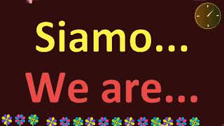 🇮🇹 Learn Italian Short Phrases for Daily Use || Italian Language Course 🌻
