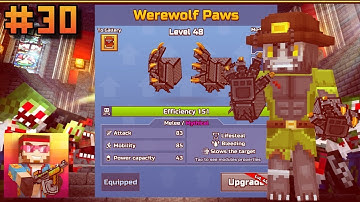 Pixel Gun 3D - Gameplay Walkthrough Part #30 - Werewolf Paws & Review