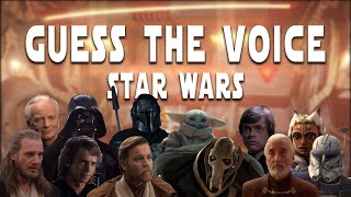 Can you guess the STAR WARS character by their VOICE? | 500 subscribers special