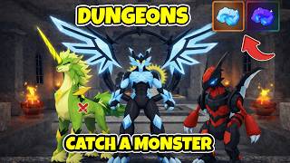ALL ABOUT DUNGEONS in CATCH A MONSTER (Roblox) screenshot 3