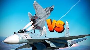 A Duel of Giants! 🤯| Su-27SM vs F-15J(M) and F-15C Baz