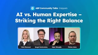 AI vs. Human Expertise – Striking the Right Balance