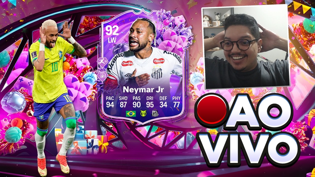 LIVE ON: HYPE do FUT BIRTHDAY com MUITOS PACKS | APOIE no PIX | FC 26 ⚽