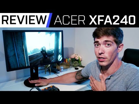 ACER XFA240 GAMING MONITOR REVIEW | Perfect Budget Freesync Monitor
