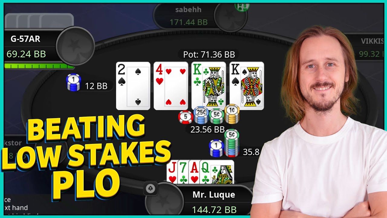 Beating Low Stakes Pot Limit Omaha In 2021