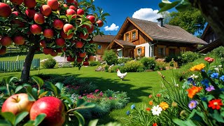 La vie à la campagne en Suisse🇨🇭Marcher dans un paradis de fruits📍Altnau _ Thurgovie, SUISSE