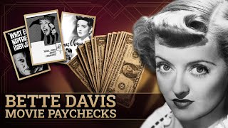 Bette Davis's Paycheck for Every Movie She Ever Made | Budget vs. Box Office
