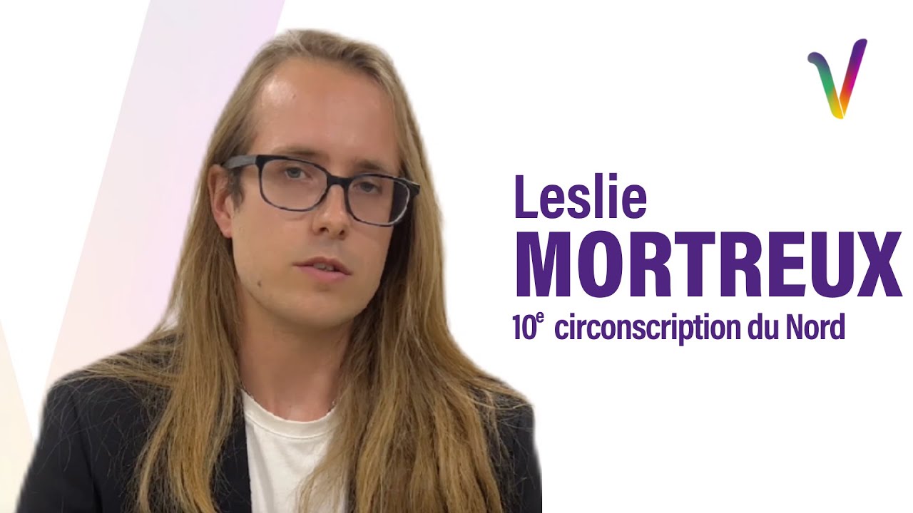 Leslie Mortreux - Candidate de la 10e circonscription du Nord - YouTube