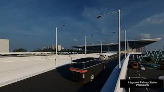 B.Arch Final Thesis Walkthrough- Integrated Railway Station