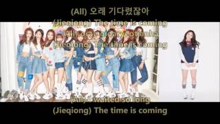 I.O.I - Dream Girls - Hangul, Romaja and English Lyrics