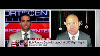 UFC Vegas 27 Cody Garbrandt vs Rob Font