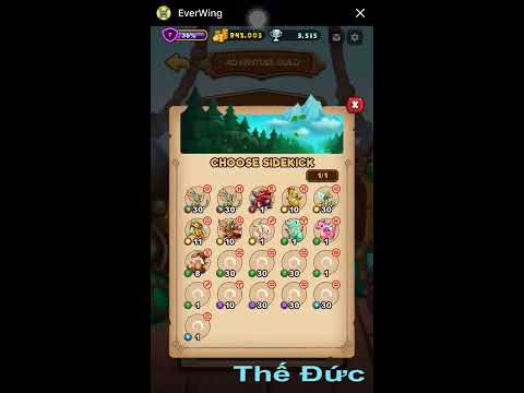 Hack energy (Năng lượng) coins và quests EverWing trên ios androi