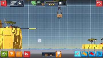 Build a Bridge Level 11 Android 3 star Walkthrough