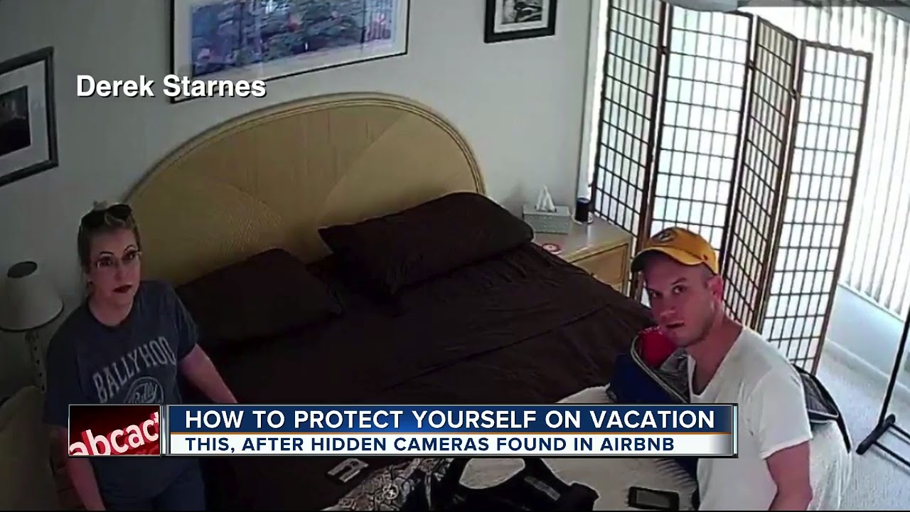 Couple calls cops over hidden camera in their Airbnb—what you need to know to protect yourself picture image