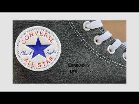 CONVERSE ALL STAR LEATHER HI BLACK 🕷📽🖤🛹 (Made in Vietnam)
