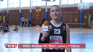 Klubi I Basketbollit Rinia Pjëse E Tv News