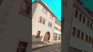 Aesthetic street View in spring time