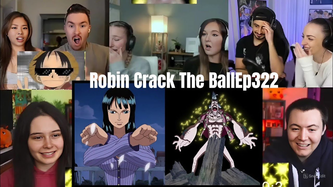 Robin DESTROYS Franky’s Ball 😂 | One Piece Ep 322 Reaction Mashup