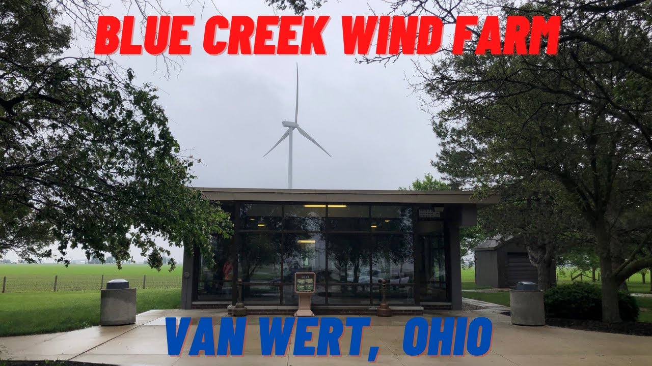 Blue Creek Wind Farm Van Wert Ohio YouTube