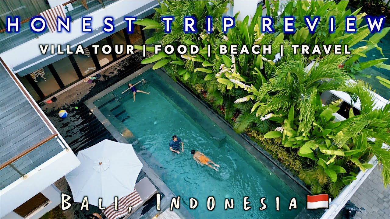 HONEST TRIP REVIEW - Bali, Indonesia 🇮🇩 | Full villa tour with private chef + Places I visited 😎