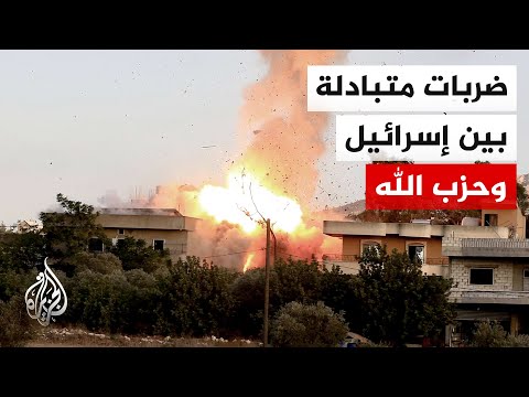 لبنان.. غارات إسرائيلية مكثفة وحزب الله يرد بعشرات الهجمات