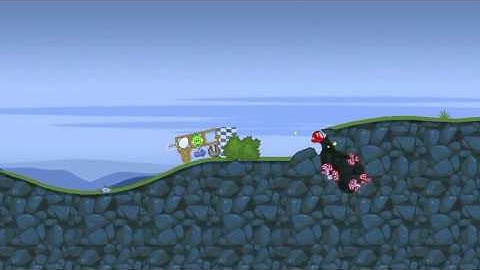 Bad Piggies Flight in the Night Level 4-18 - 3 star walkthrough