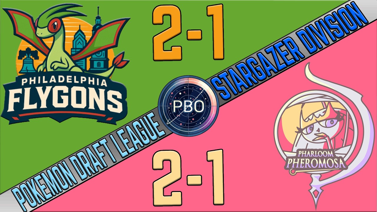 Pokémon Draft League | Pharloom Pheromosa VS Philadelphia Flygons | S10 W4 | PBO