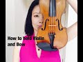 VIOLIN &quot;How-to&quot; series #2.Hold Violin and Bow