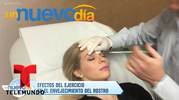 ¿Puede el ejercicio revertir el envejecimiento facial?