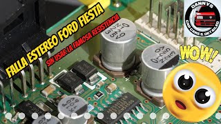 reparación estéreo Ford fiesta sin resistencia