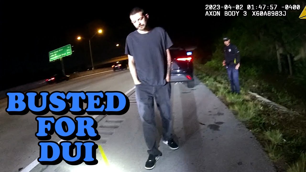 Busted for DUI - Palm Beach Gardens, Florida - April 2, 2023 - YouTube