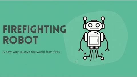 Robotics Model of Firefighting Robot || Team 5 || ft. Aviral X Vedant