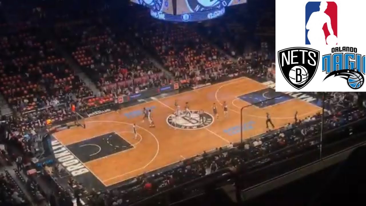 NBAVlog EP1: My First NBA Basketball Game Brooklyn Nets Vs ...