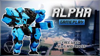 [WRF] 🔥 Alpha Titan – Gameplay | War Robots Frontiers