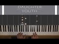 Youth by Daughter - Piano