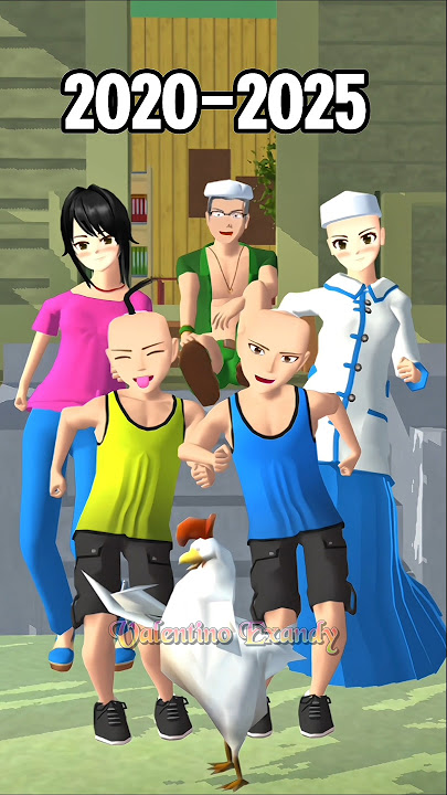 Masa depan keluarga Upin Ipin 2020-2025 #sakura #sakuraschoolsimulator #sss #shorts