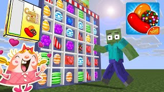 monster school : candy crush challenge!! | minecraft animation