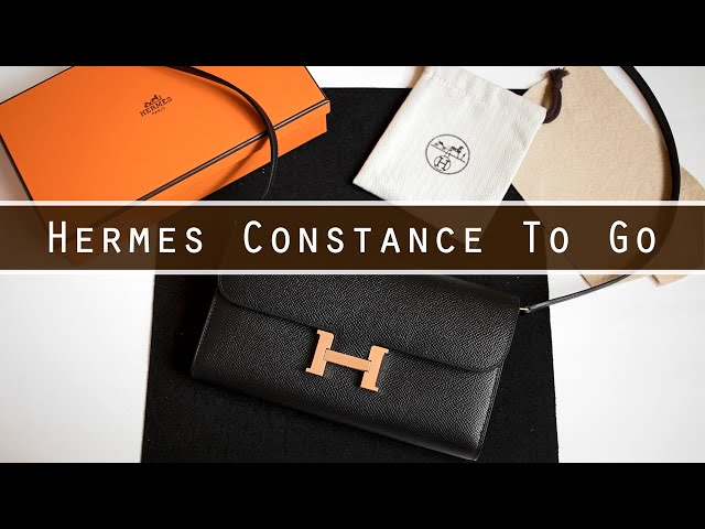 HERMÈS CONSTANCE WALLET LONG TO GO, Unboxing, What Fits