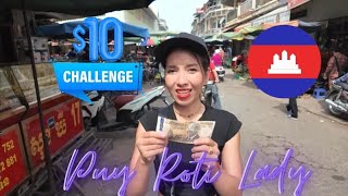 $10 Challenge at Cambodia Morning Market 🇰🇭❤️