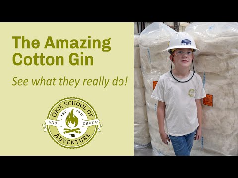 Video: Gin Trash Compost: Næringsværdier af Cotton Gin Trash