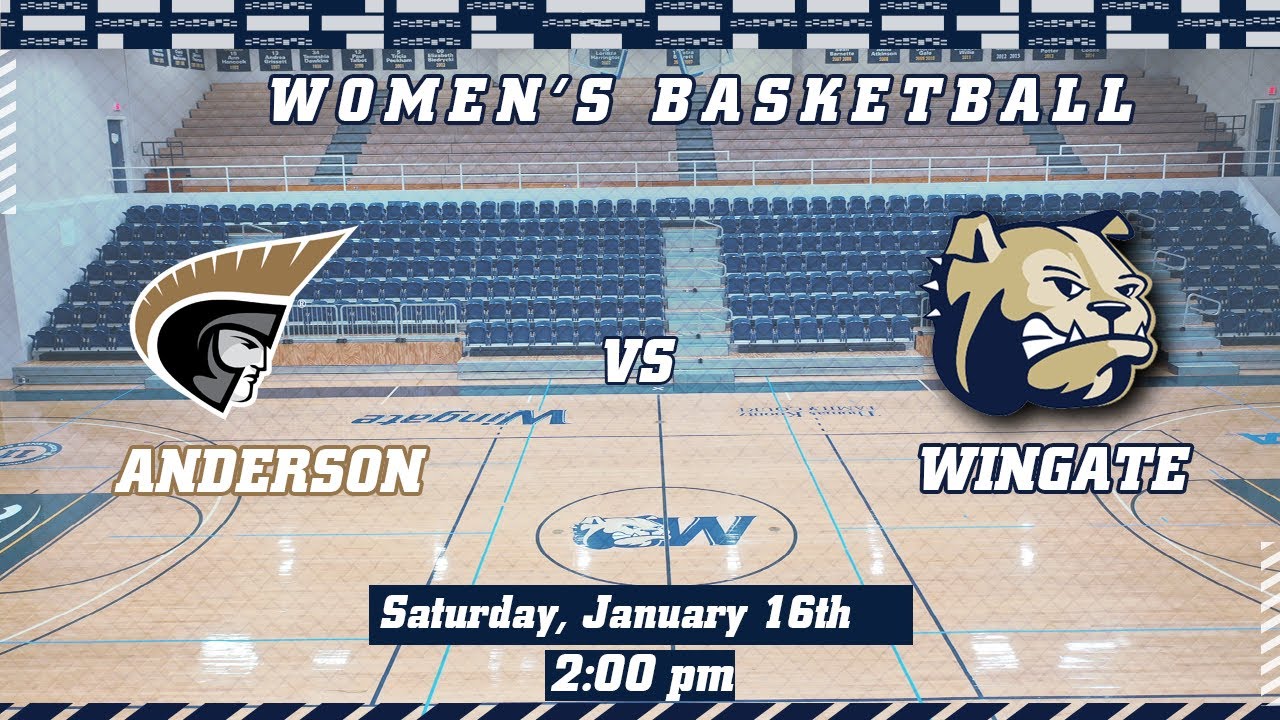 2020-2021 South Atlantic Conference Women's Basketball- Anderson at Wingate