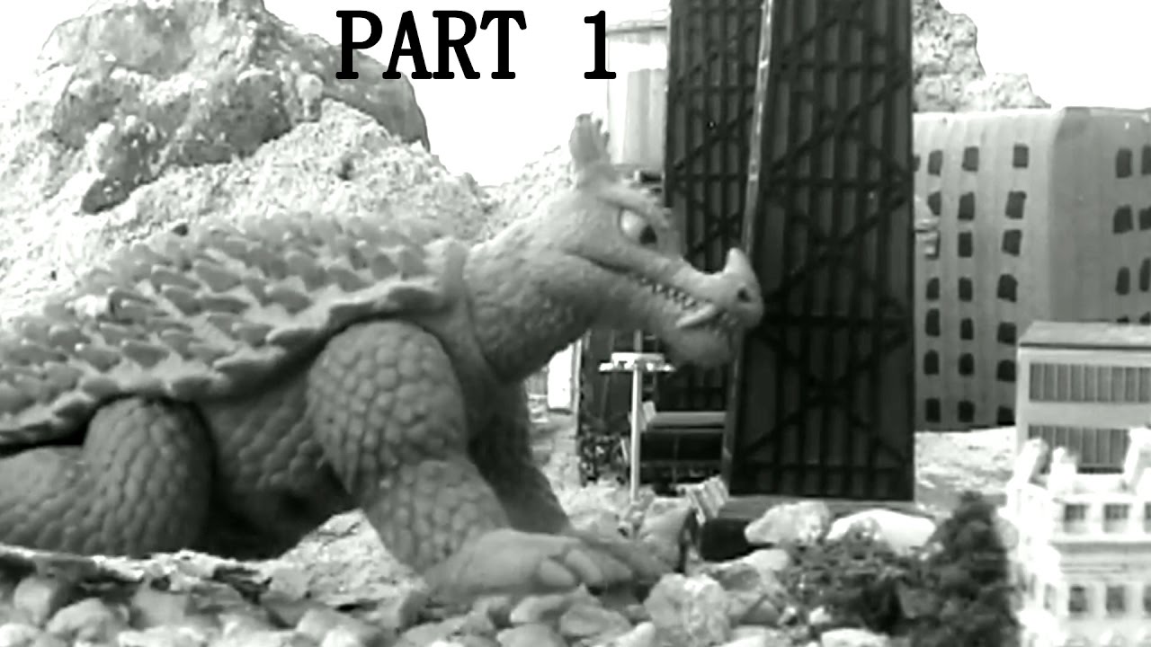 Godzilla VS Anguirus - Part 1
