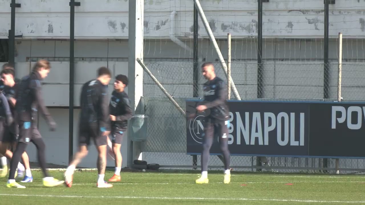 Napoli-Chelsea ⚽, le immagini dell'ALLENAMENTO da Castel Volturno: presenti Giovane e Lukaku