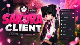 [UPDATED] Sakura Client - Best FREE Minecraft Hacked Client For Java (1.8.9 - 1.21.11+)