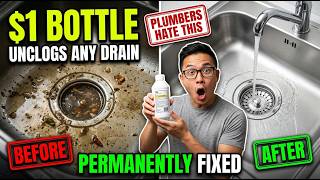 My Sink Wouldn't Drain For Weeks — This 60 Second $1 Trick Fixed It Instantly