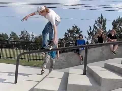 6 stair rail best trick comp (slow mo 300fps)
