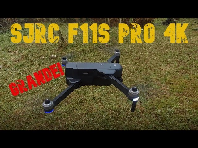 Dron Volador SJRC F11s PRO Cámara 4K Ultra HD WiFi 5G 3Km Control Remoto  Recargable EIS (1 Batería)