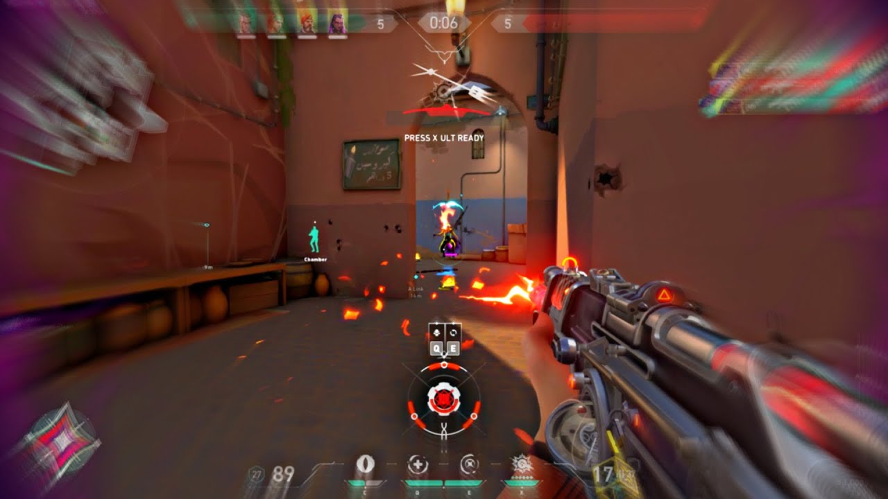 Профессиональный игрок 60 Гц Immortal (скоростное прохождение VALORANT)