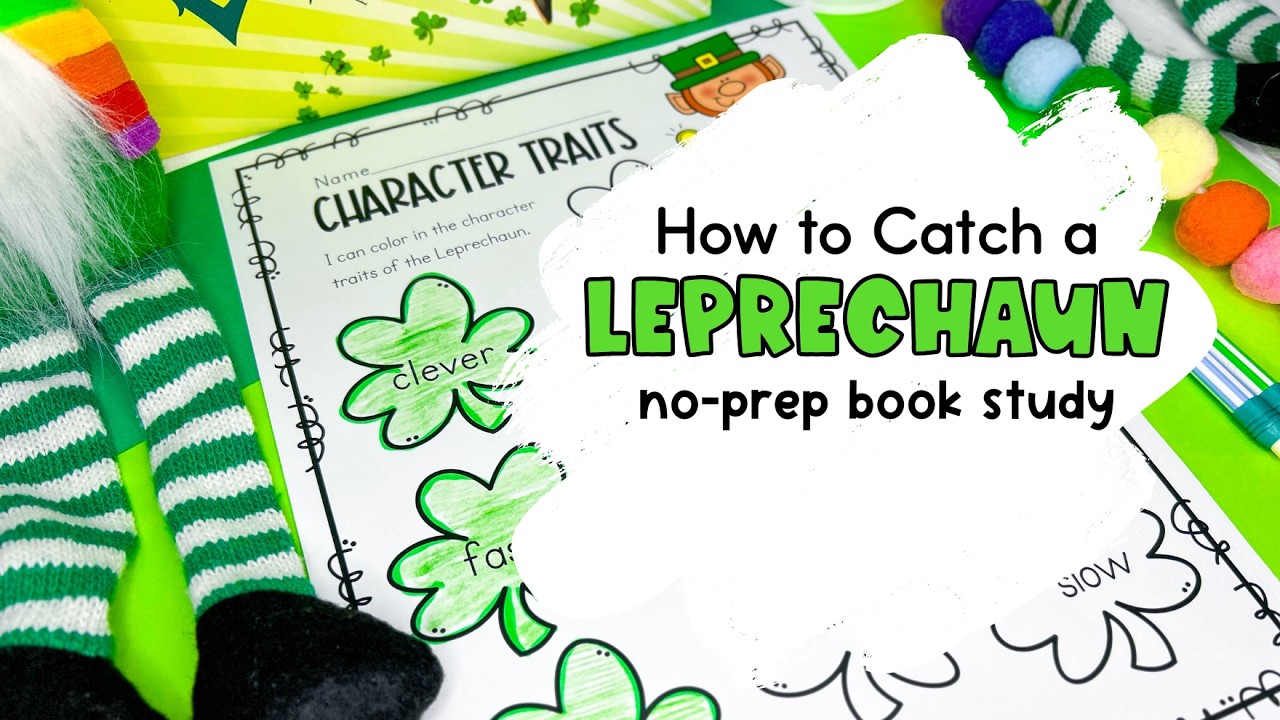 How to Catch a Leprechaun Book Study - YouTube